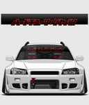 Hardtuned Kanji Window Banner - Keyline