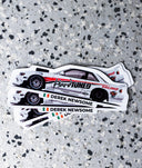 Derek Newsome Nissan Silvia S13 Vinyl Sticker