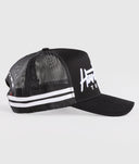 Hardtuned Tokyo Stripes Black - A-Frame Trucker
