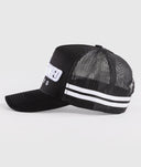 Hardtuned Tokyo Stripes Black - A-Frame Trucker