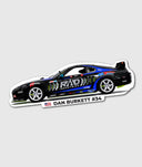 Dan 'Rad Dan' Burkett Toyota MKIV Supra Vinyl Sticker