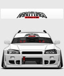 Hardtuned Arch Window Banner