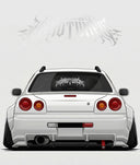 Hardtuned Metal Arch Vinyl Sticker