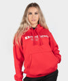 Hardtuned Essential Womens Hoodie - Red - Hardtuned