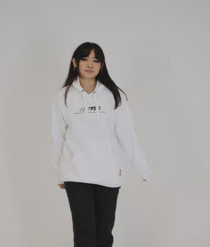 Women's Katakana Hoodie - White