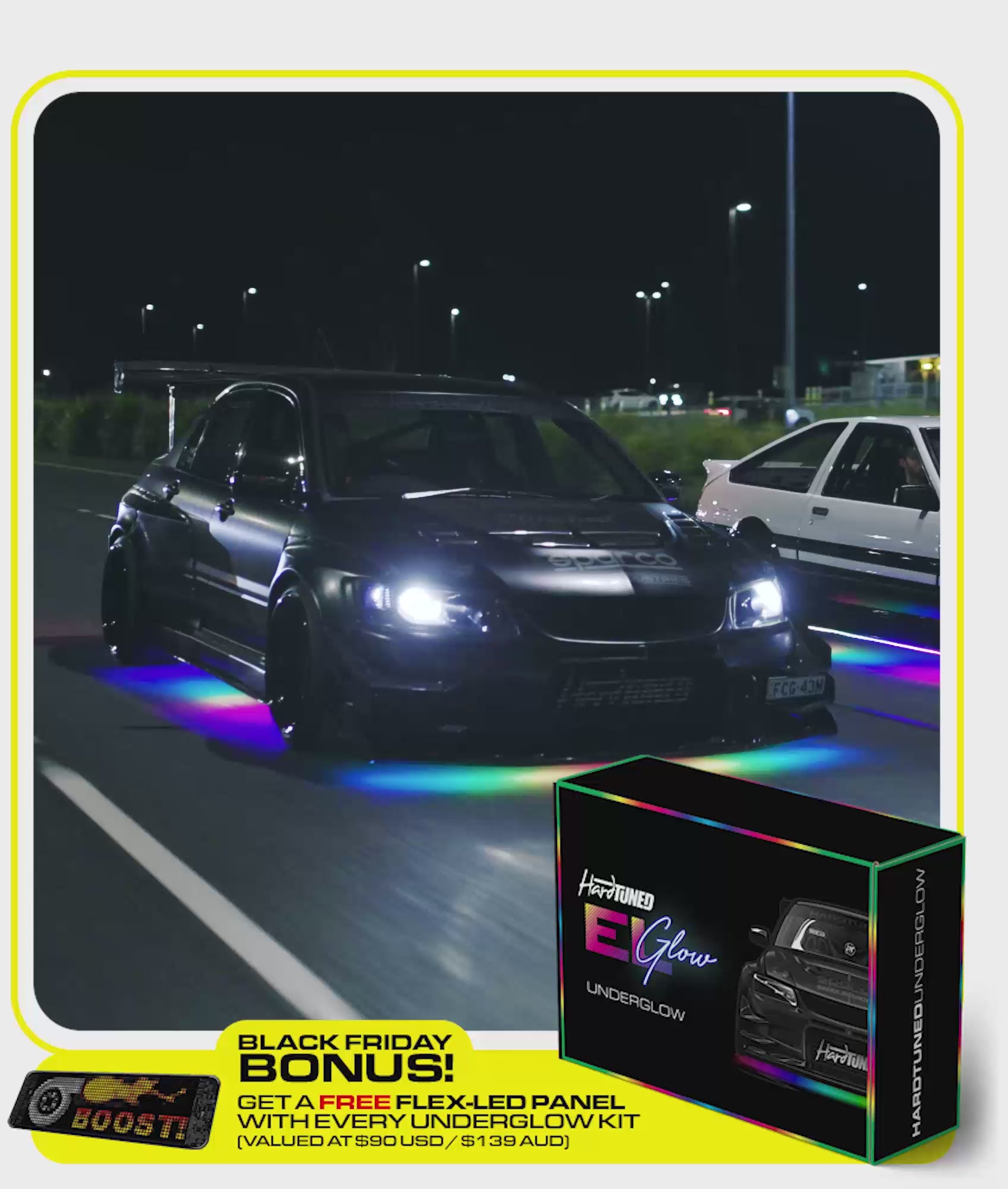 ELGlow® Active Underglow Kit - Hardtuned