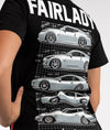 Womens Nissan Z Generations Tee - Hardtuned