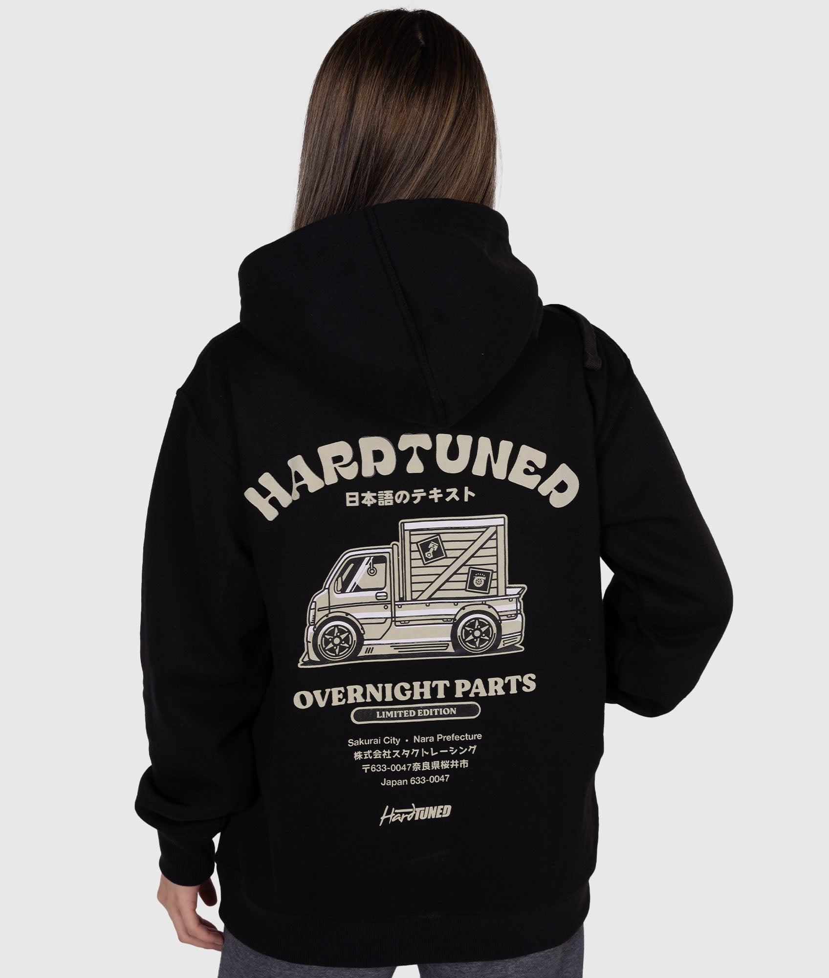 Womens Overnight Parts LTD Hoodie – Hardtuned