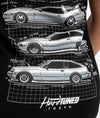 Womens Toyota Supra Generations Tee - Hardtuned