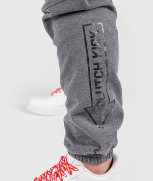 Clutch Kick P1 Fleece Track Pants - Charcoal - Hardtuned