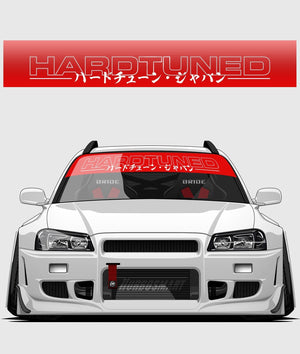 Hardtuned Keyline Window Banner - Hardtuned