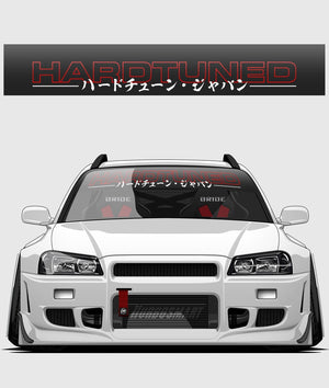 Hardtuned Keyline Window Banner - Hardtuned