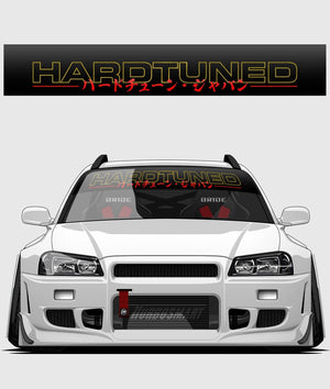 Hardtuned Keyline Window Banner - Hardtuned