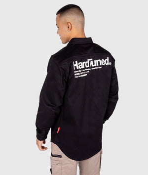 Hardtuned Long Sleeve Work Shirt - Black - Hardtuned