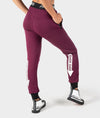 Ladies Power Over Trackies - Plum - Hardtuned