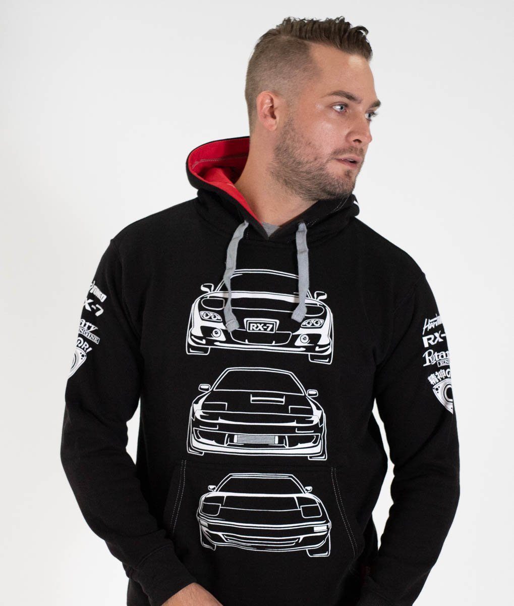 Mazda RX 7 Pullover Hoodie