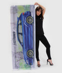 Subaru WRX Hatch Garage Flag - Hardtuned