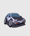 Toyota AE86 Trueno Magnet - Hardtuned