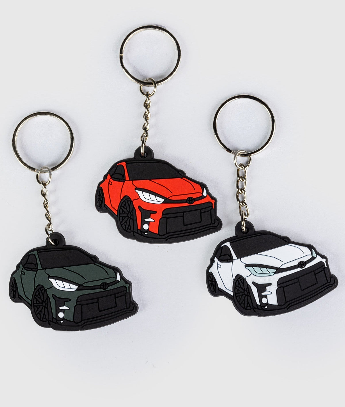 Rubbery Key Ring Toyota GR Yaris Rubber Key Ring - Hardtuned