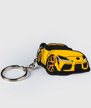 Toyota Supra MKV Soft Rubber Key Ring - Hardtuned