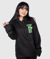 Women&#39;s Black Bunny Hoodie - Hardtuned