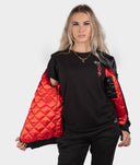 Womens Overnight Parts Bomber Jacket - Hardtuned