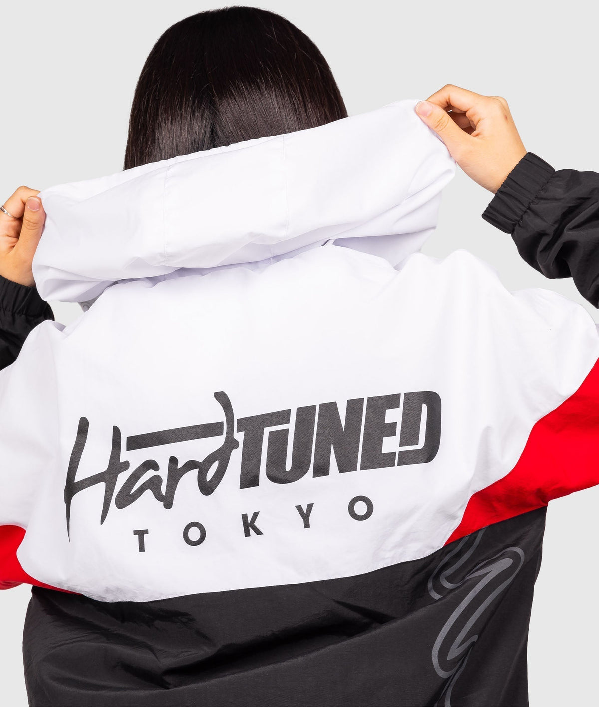 Womens Tokyo Retro Windbreaker - Hardtuned Womens Tokyo Retro Windbreaker - Hardtuned
