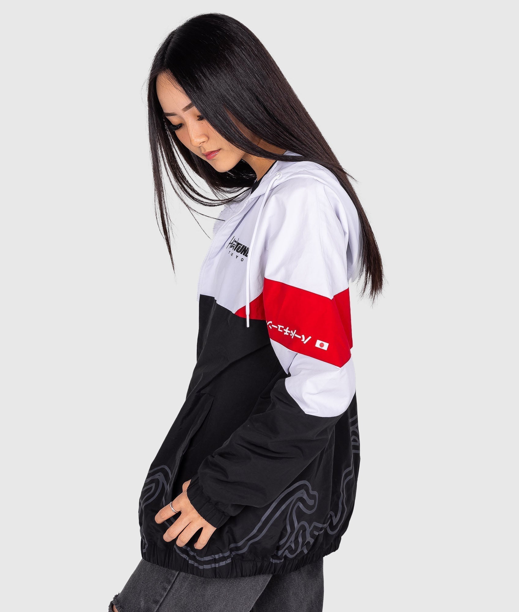 Retro windbreaker womens outlet